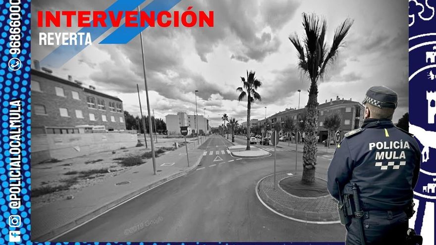 Dieciséis implicados, entre ellos menores, en una riña en Mula a raíz de un accidente de tráfico