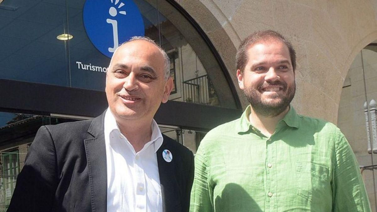 Tino Fernández e Iván Puentes