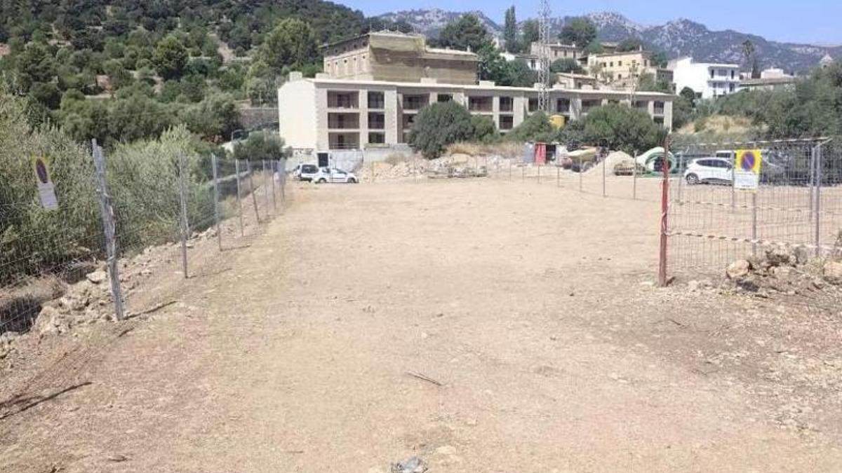 Das ist der neue Parkplatz.