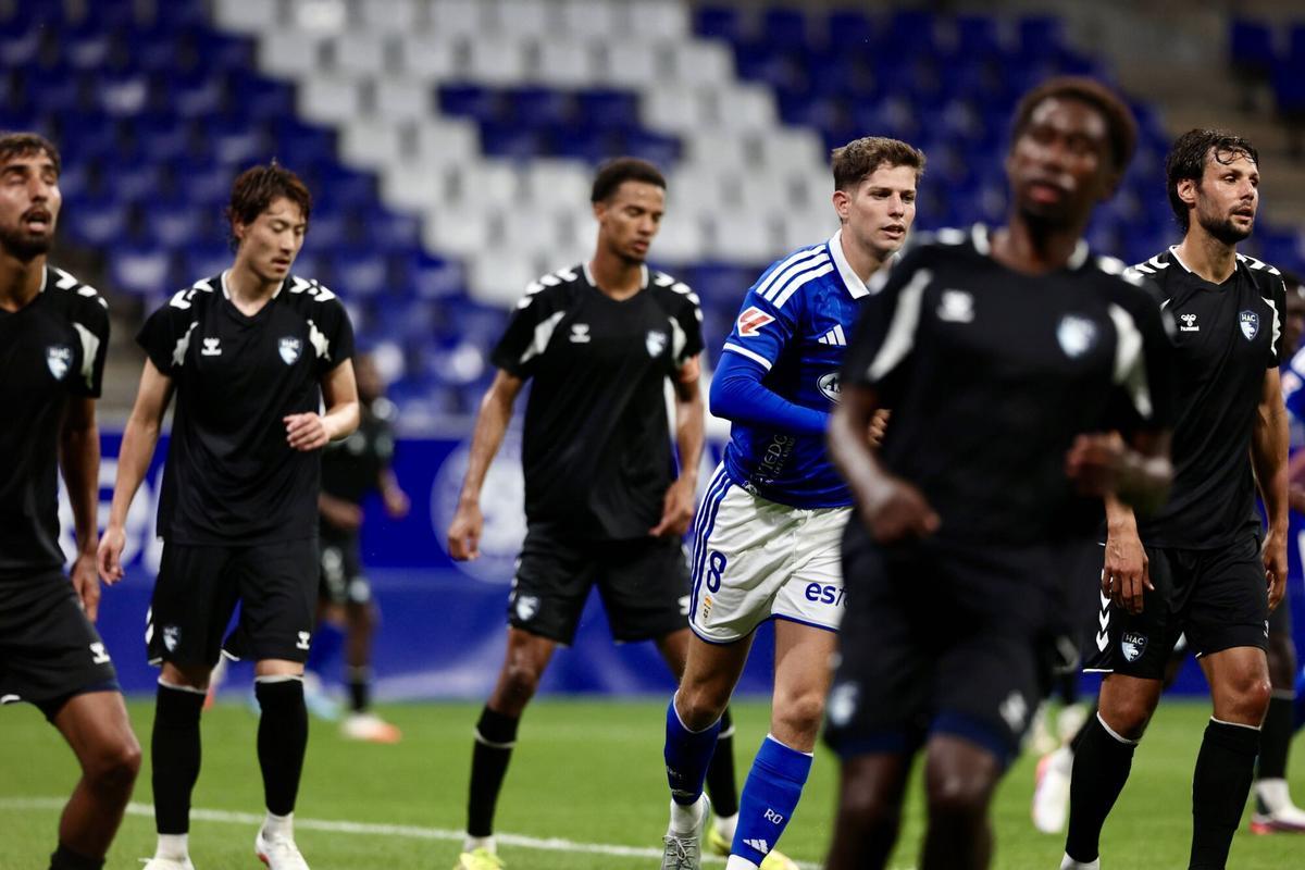Así fue el partido entre el Real Oviedo y Le Havre