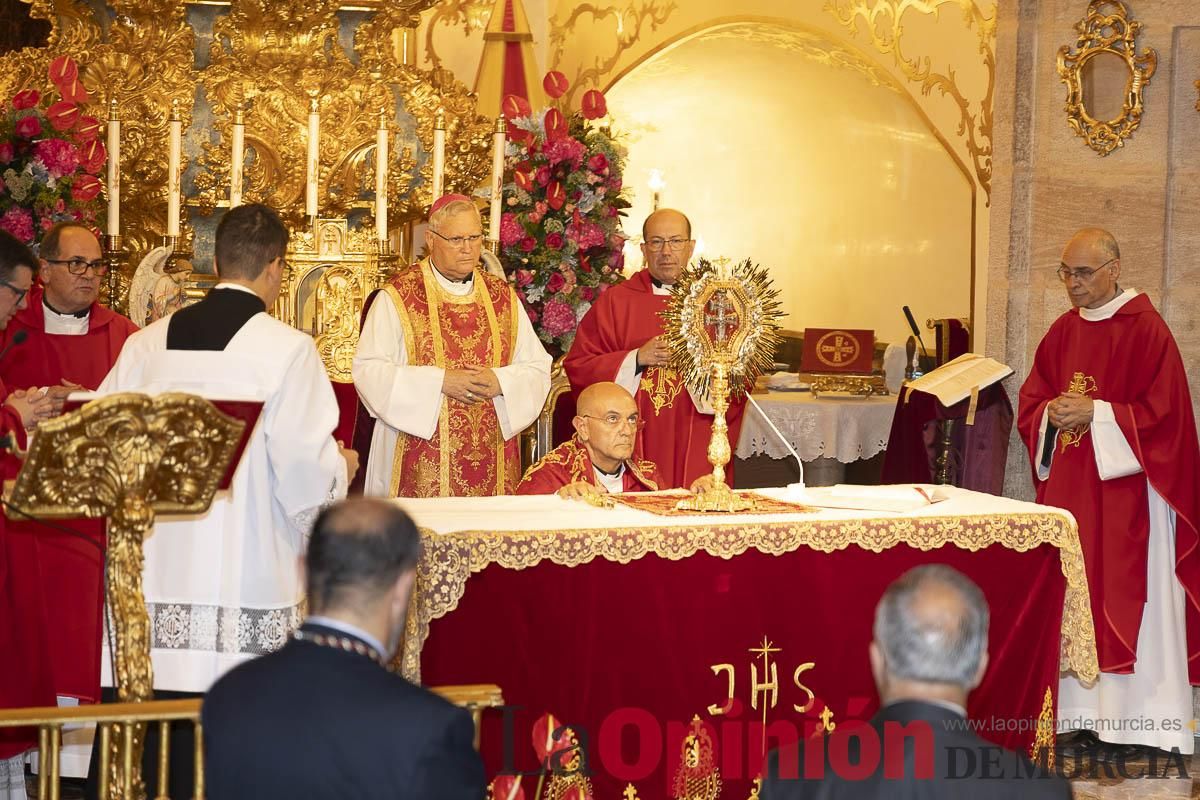 Así se ha vivido en Caravaca la clausura del Quinario de la Vera Cruz