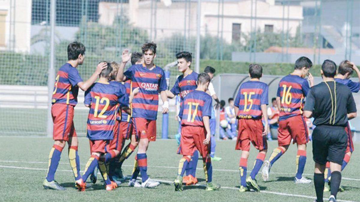 El cadete B del Barça está haciendo una muy buena temporada