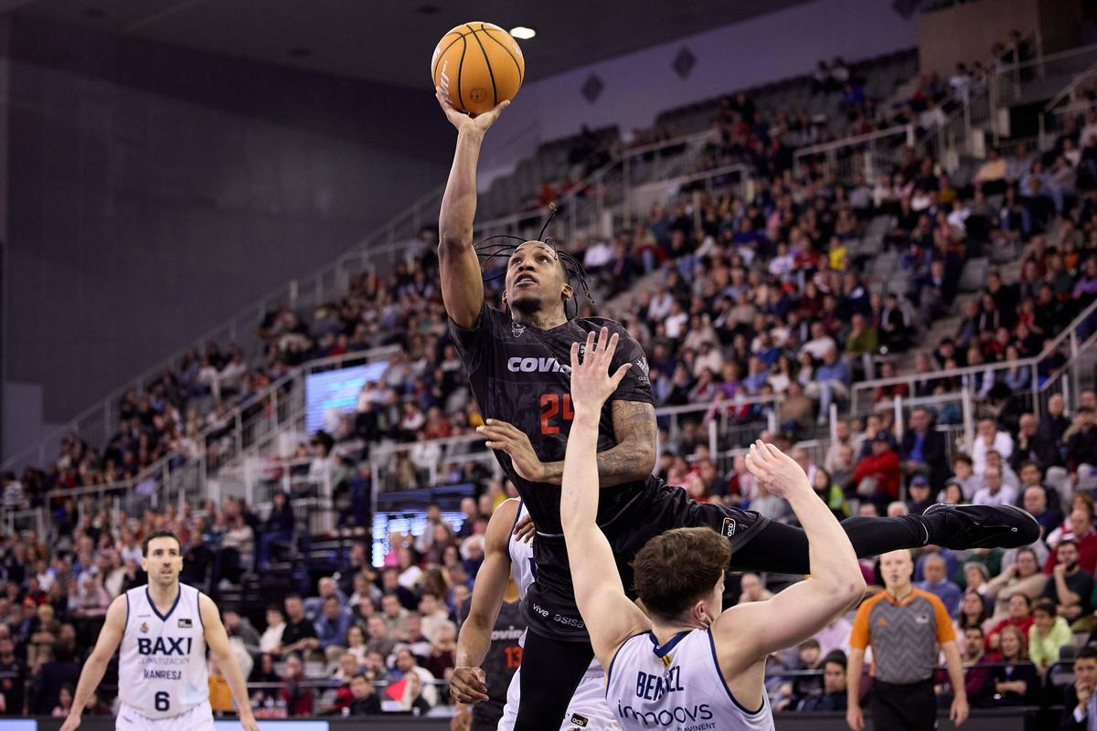 Jassel Pérez, durant una acció de la temporada passada al Palacio de les Deportes