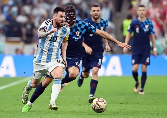 Mundial de Qatar | Argentina - Croacia, en imágenes