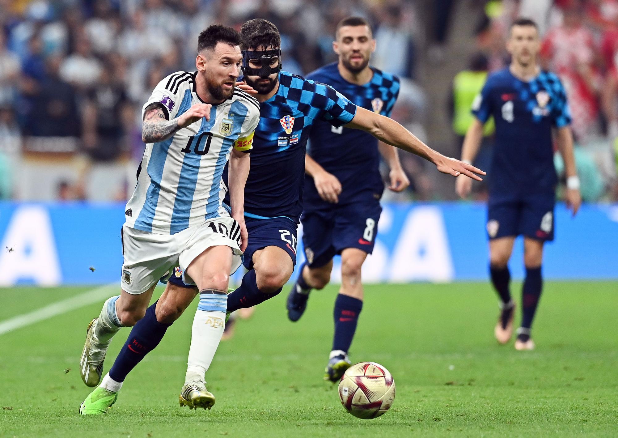 Mundial de Qatar | Argentina - Croacia, en imágenes