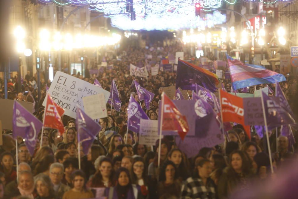 Manifestación del 8M en Alicante