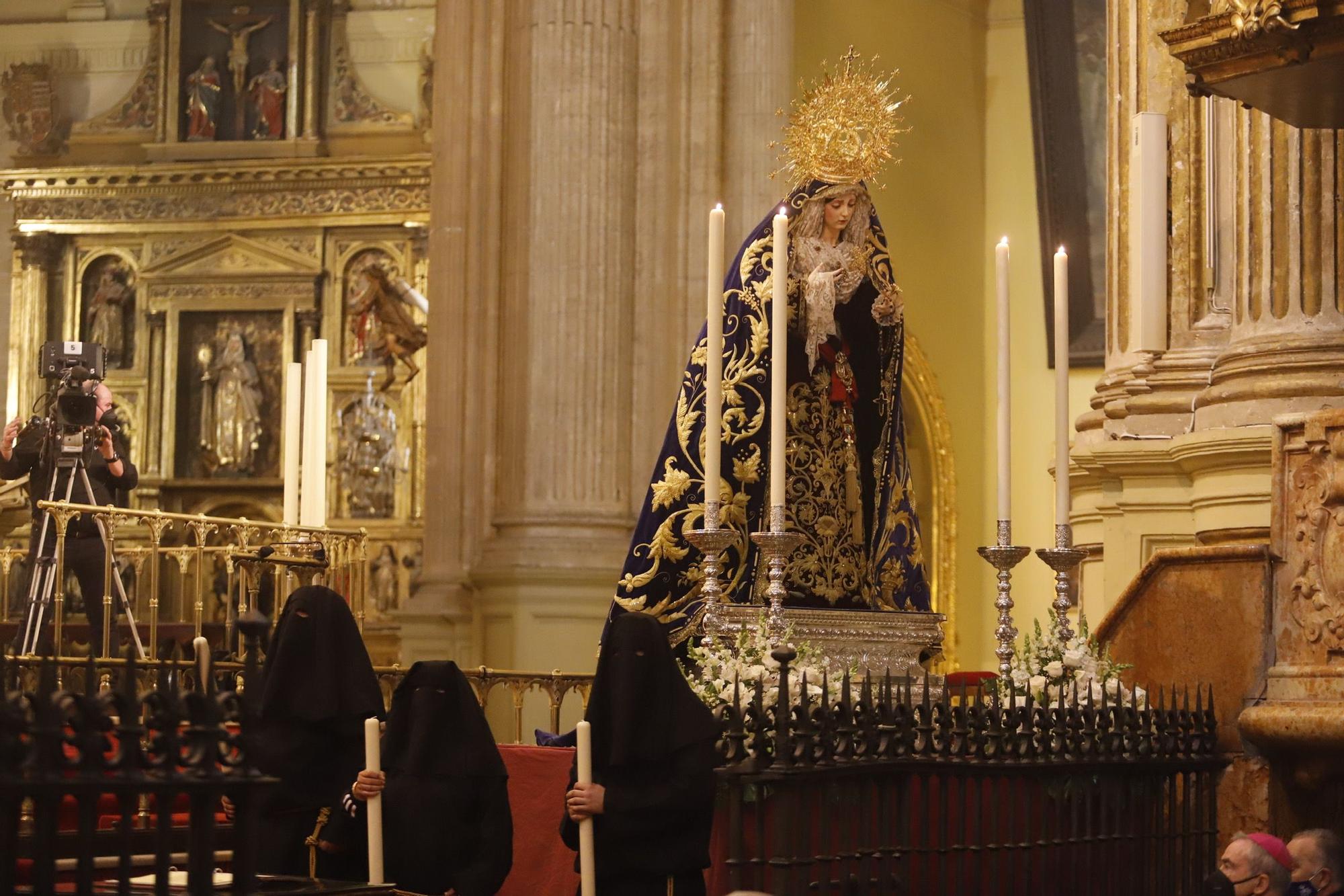 Acto de liberación de tres presos por El Rico en la Catedral