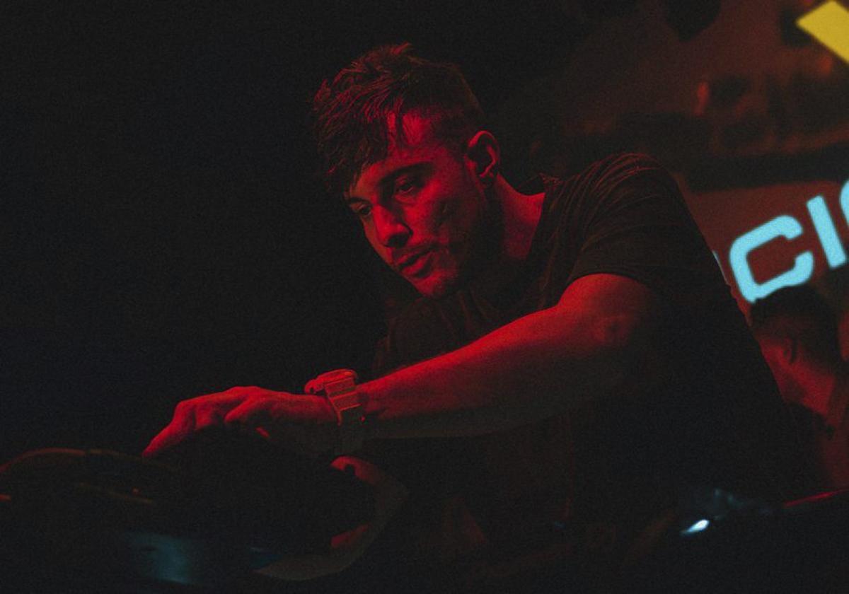 El DJ Mario Vice, en una sesión. | FDV