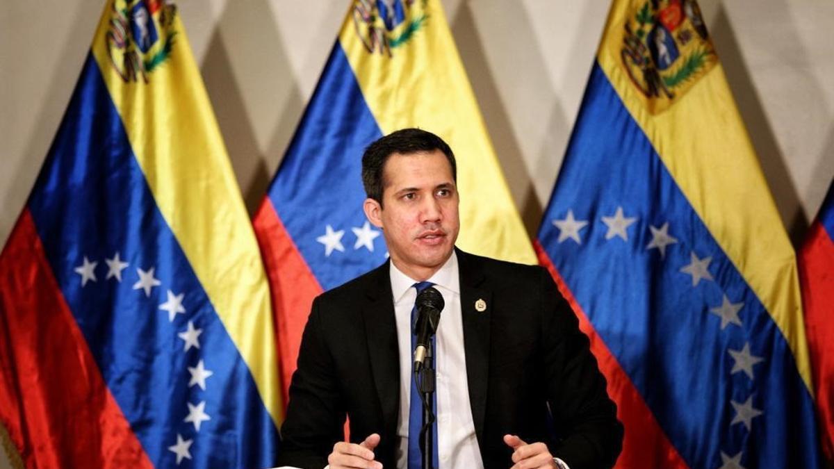 El presidente de la Asamblea Nacional de Venezuela y líder opositor, Juan Guaidó.