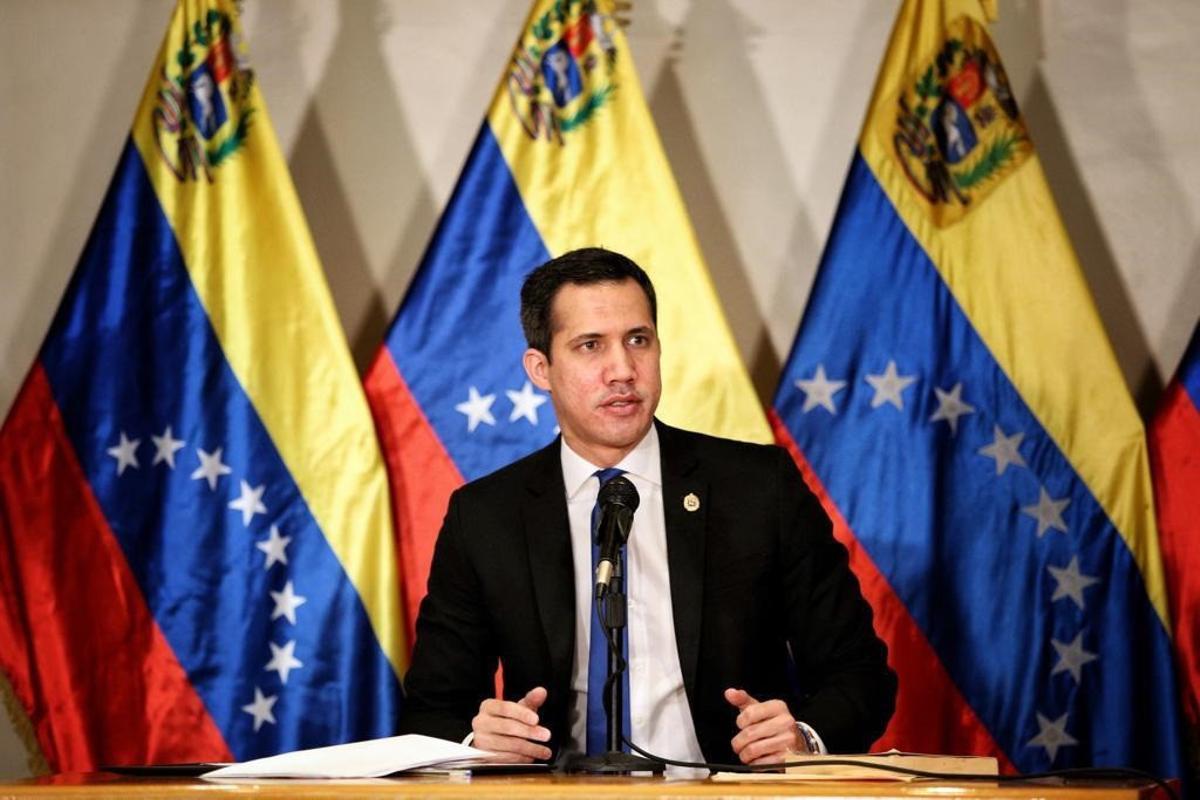 El presidente de la Asamblea Nacional de Venezuela y líder opositor, Juan Guaidó.