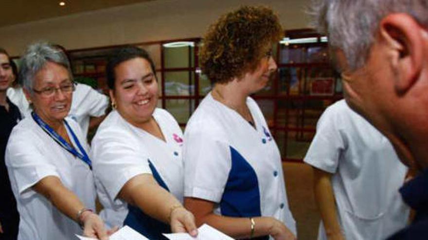 Los empleados de la limpieza del Hospital General inician hoy una ...