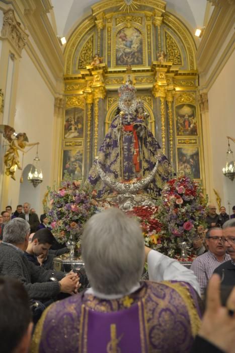 La Fuensanta llega a la Catedral