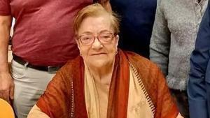 Clotilde Agirre 91 anys a Bilbao. | OLGA PEREDA