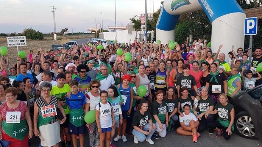 Carrera contra el cáncer en Pedro Abad