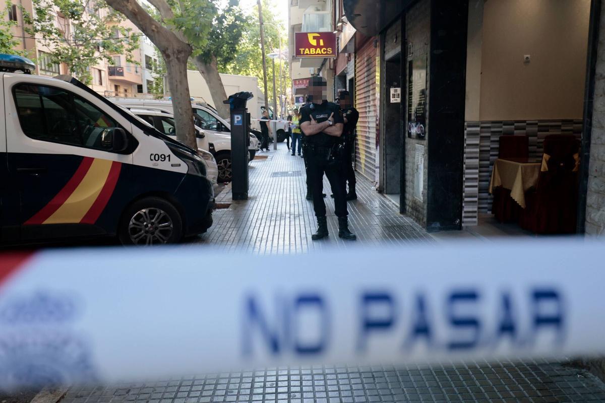 Investigan un presunto asesinato en el barrio de Pere Garau de Palma