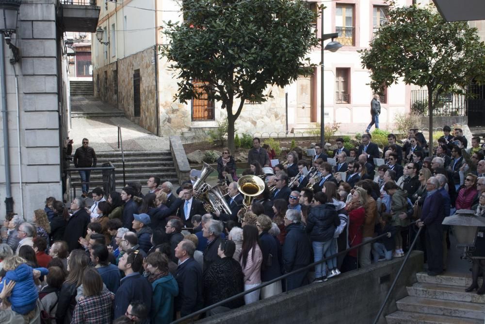 Procesión del encuentro y el desvelo en Candás