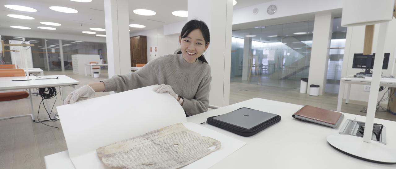 VÍDEO | Sachi Kuno, de la Universidad de Hiroshima al Arxiu del Regne para estudiar la Mallorca medieval