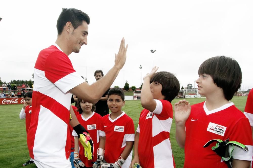 Presentación de Mariño y Lillo con el Sporting