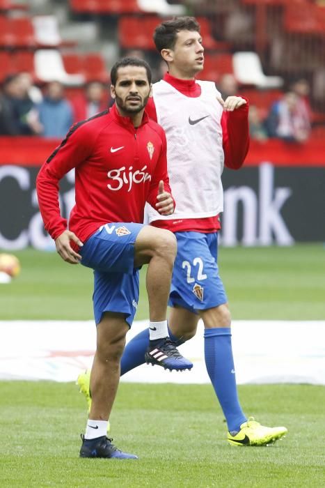 El partido entre el Sporting y el Atlético de Madrid, en imágenes