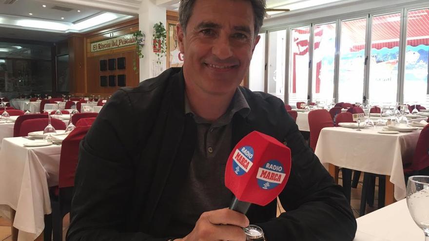 Míchel, en Radio Marca Málaga.