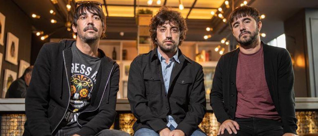 Noni, Alfredo Núñez y Alejandro Méndez, en una imagen promocional reciente.