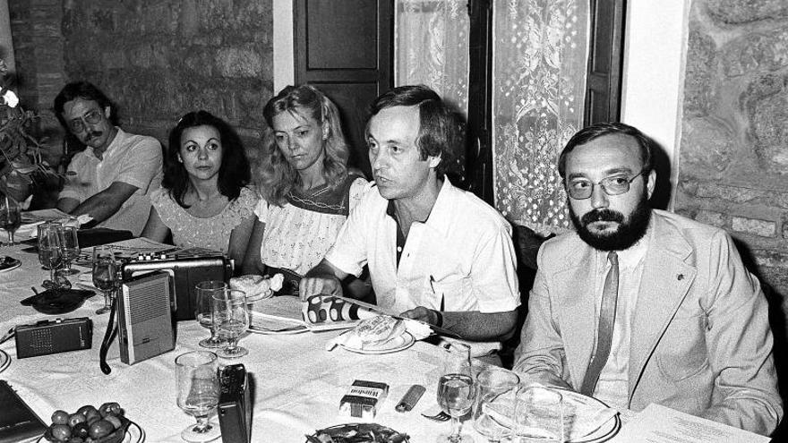 Presentación del primer Encuentro Flamenco organizado en Córdoba en 1981.