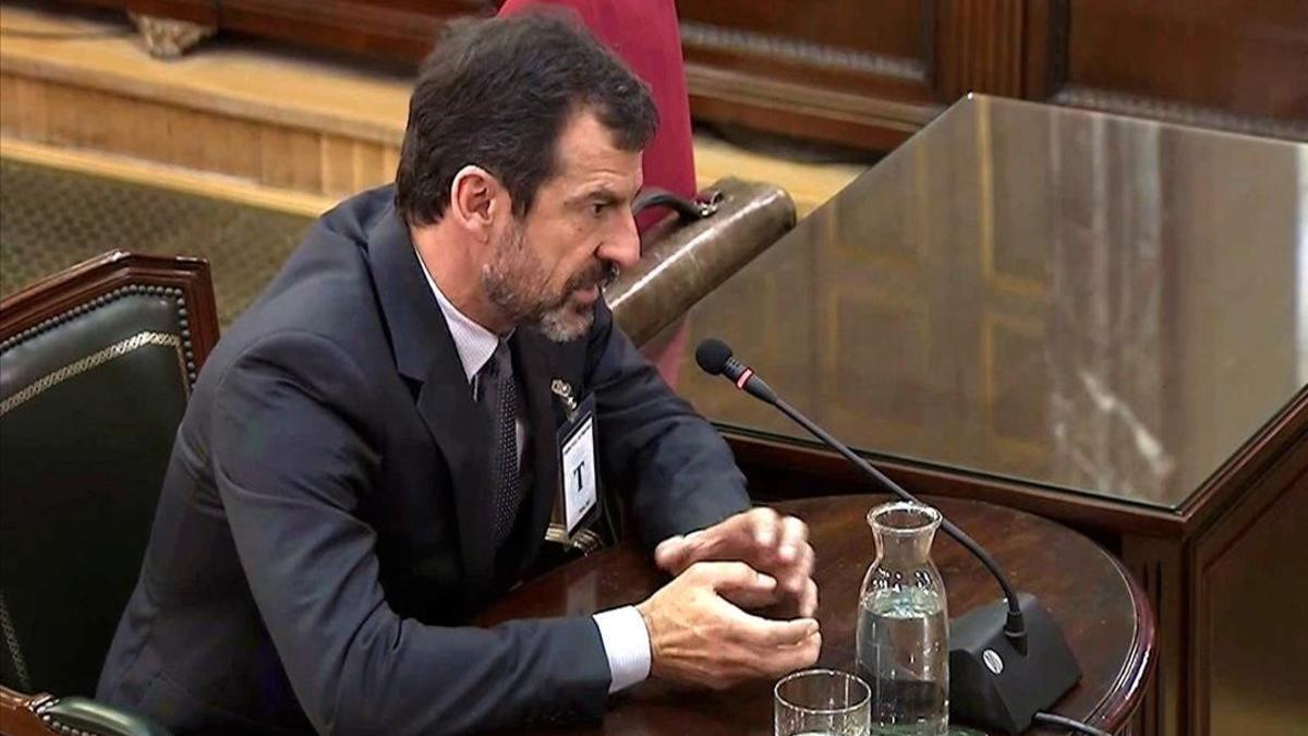 El comisario Ferran López declara en el Supremo