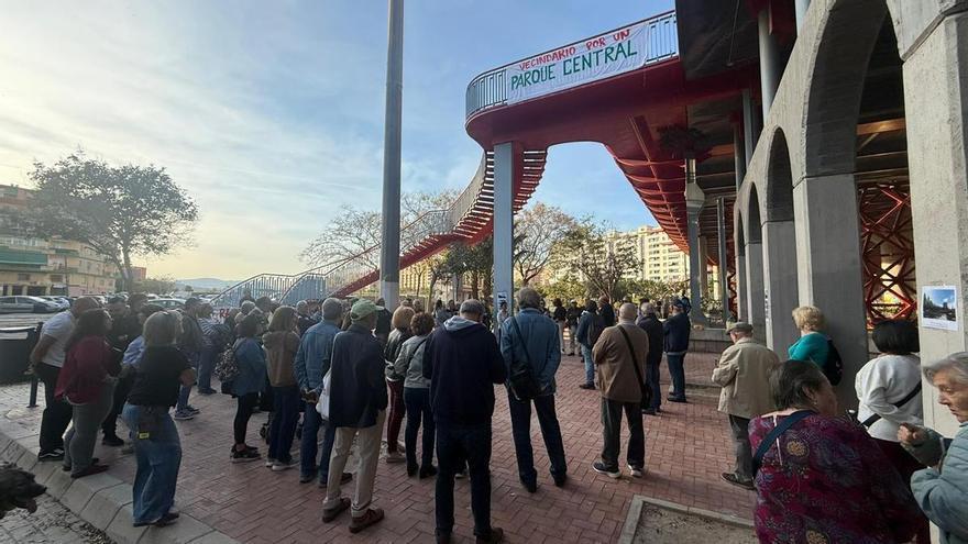 Los vecinos redoblan la presión por el futuro Parque Central de Alicante