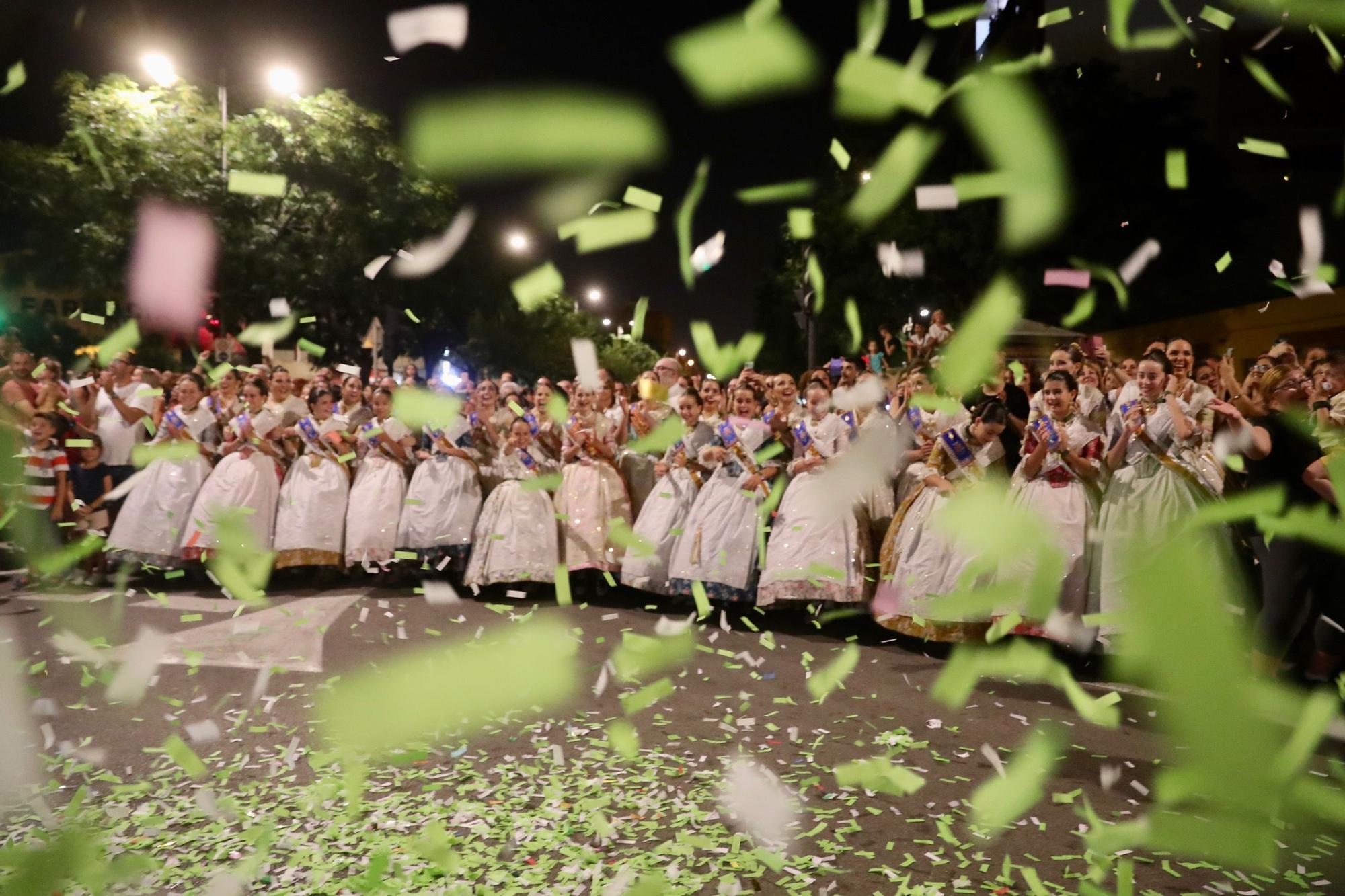 Sant Onofre y Quart reciben a Carmen, Nerea y las cortes