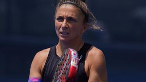 Errani jugó un gran partido en el Foro Itálico