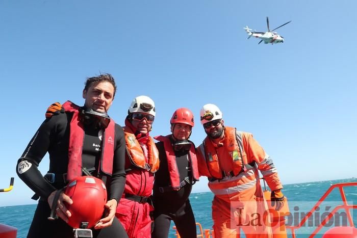 Simulacro de Salvamento Marítimo en Cartagena