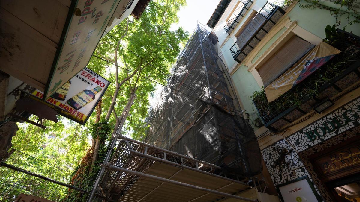 Los edificos del Tubo que serán sometidos a una inspección integral en los próximos meses.