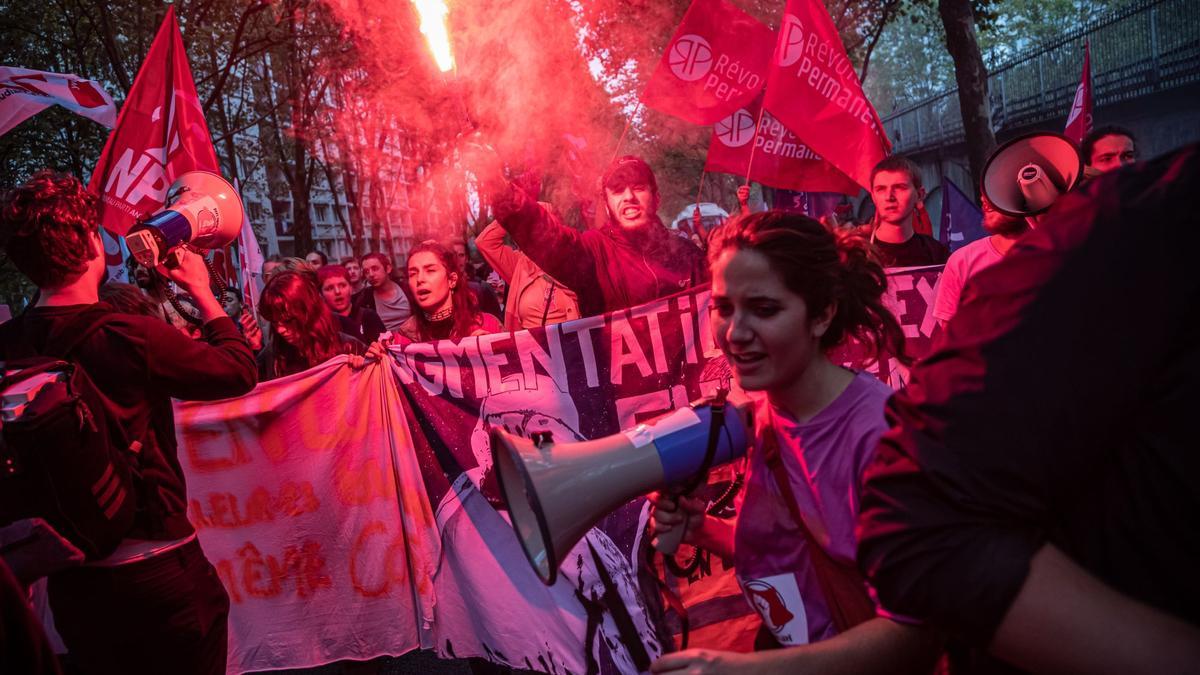 Huelga intersectorial en Francia para reclamar subidas salariales