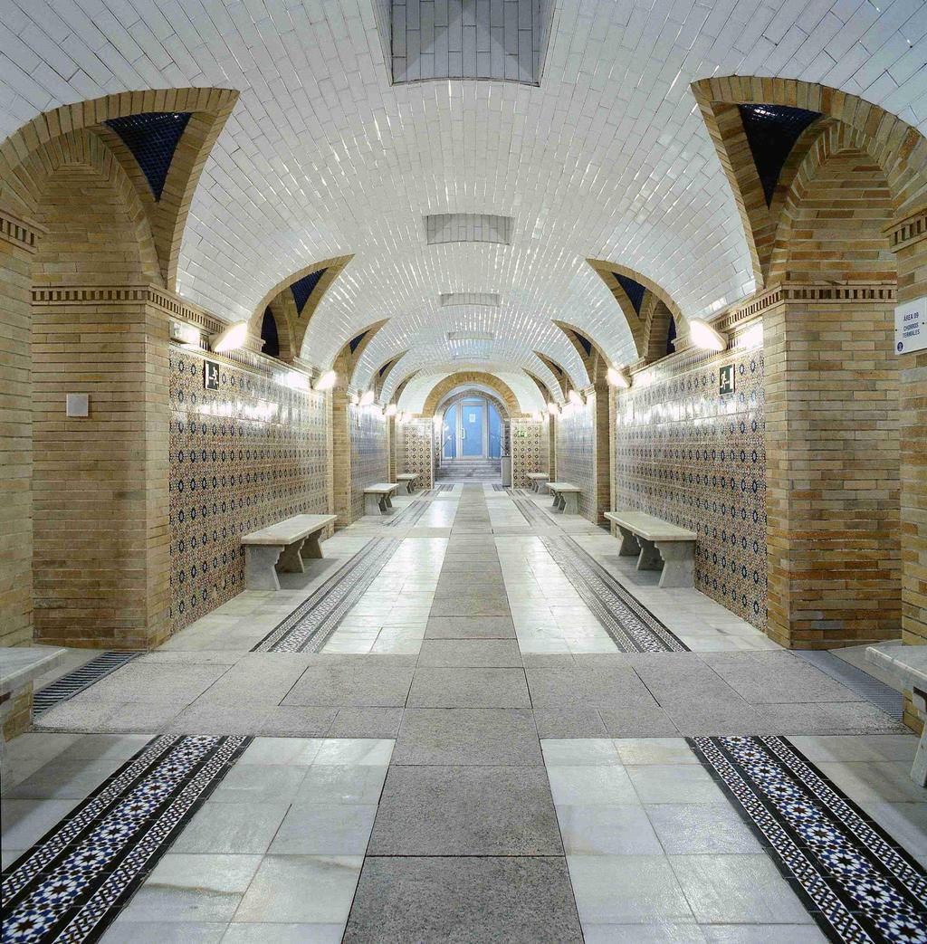 Área de tratamientos de la Galería Termal.