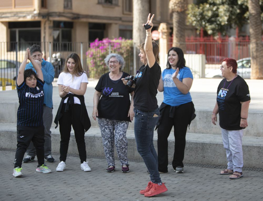 Jornada de inclusiva a través del trabajo corporal en la Glorieta de Sagunt