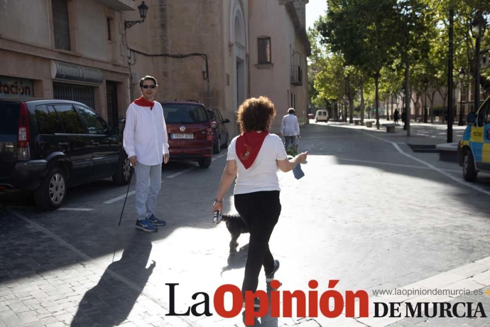 Desescalada en Caravaca: Los 'runners' se ataviaro