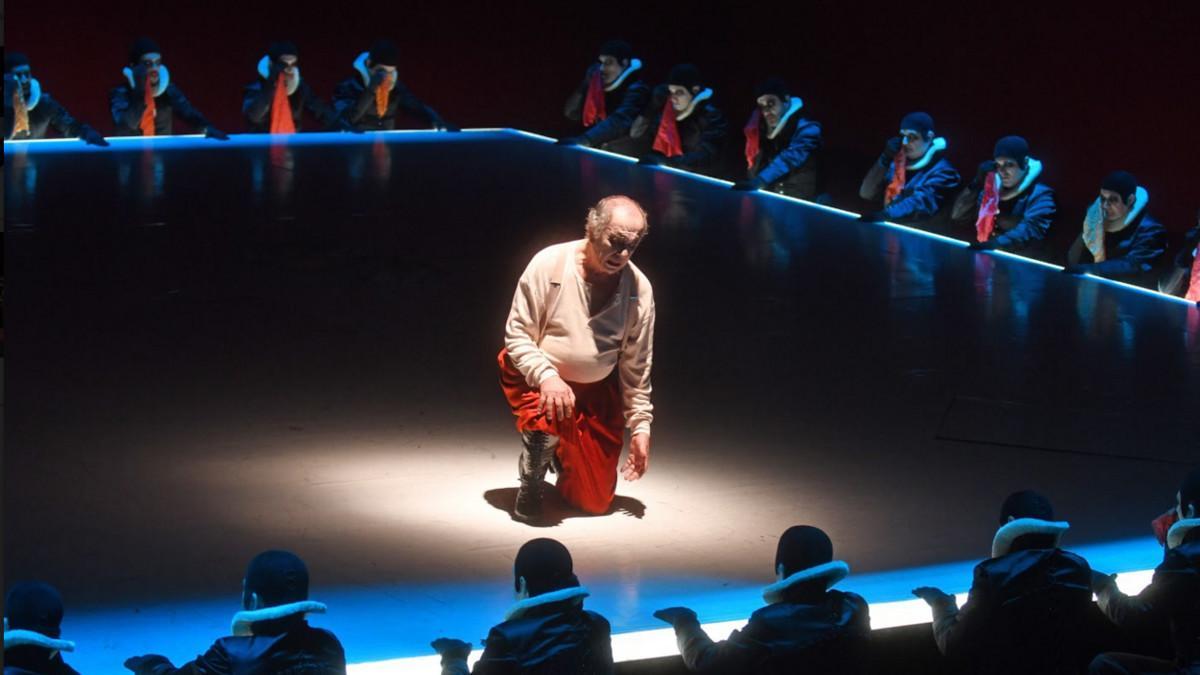 Leo Nucci, en la representación de 'Rigoletto' en el Liceu.