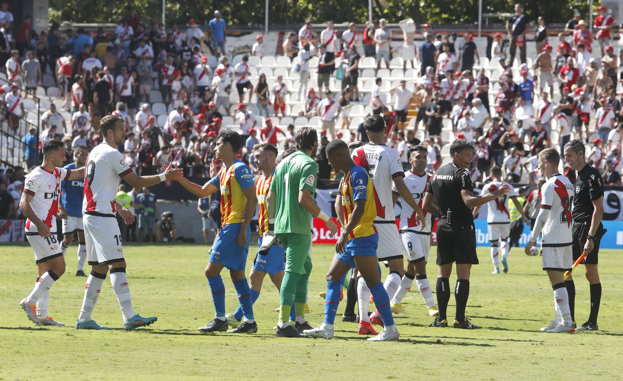 El Rayo - Valencia, en imágenes