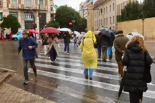 La borrasca Emilia deja una jornada de lluvias en València
