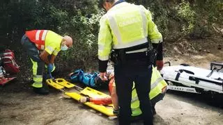 Herido un motorista en un pista forestal de Tenerife