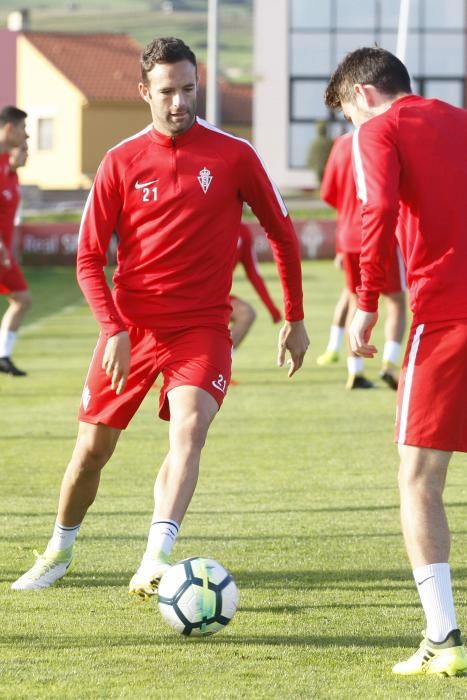 Entrenamiento del Sporting