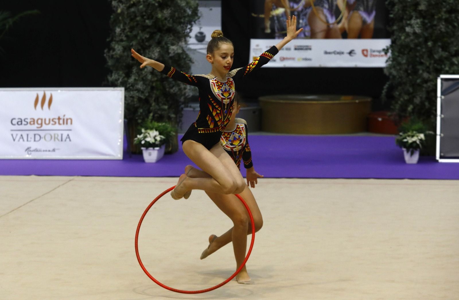 En imágenes | La mejor gimnasia rítmica de España se cita en Zaragoza