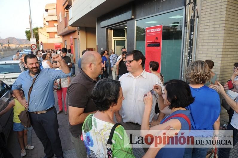 Inauguración de la exposición 'Arte soterrado'