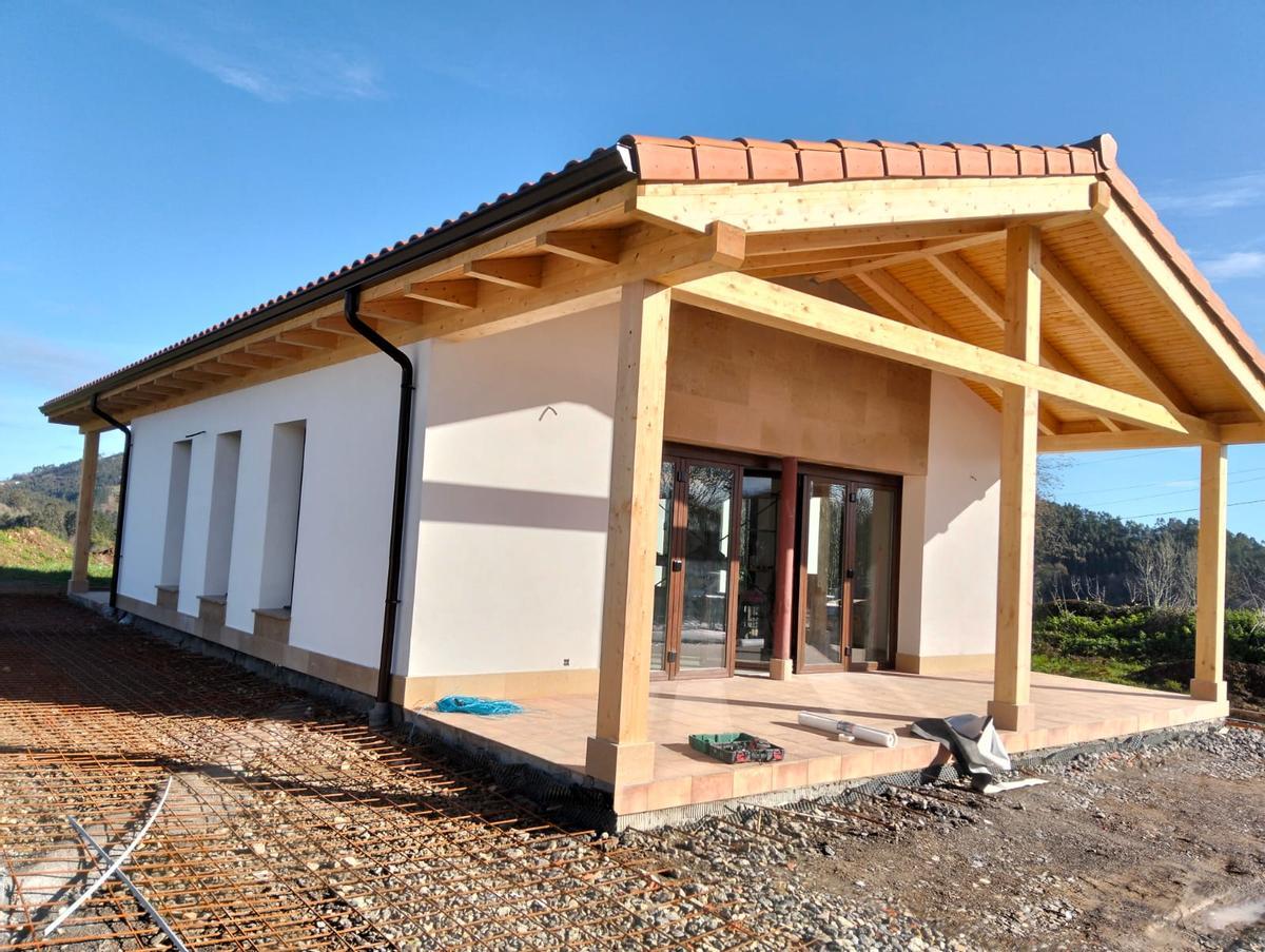 Vista del equipamiento, casi terminado.