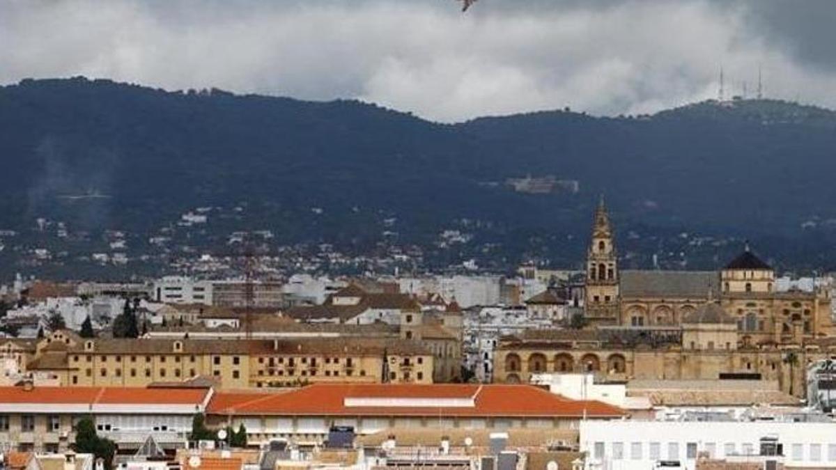 Cielos nubosos en Córdoba.