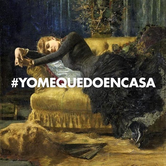 #YoMeQuedoEnCasa con obra de Jan Van Beers, por @elartepop