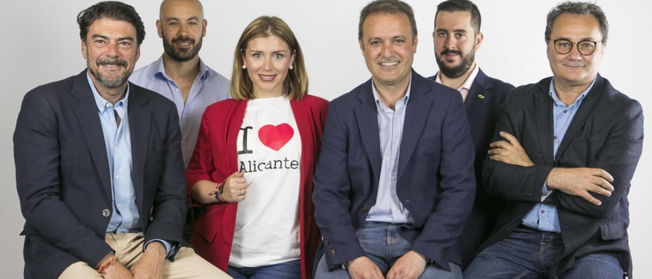 Todos los candidatos a la alcaldía de Alicante