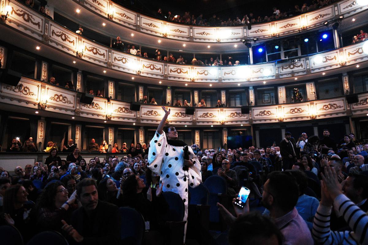 La gala de entrega del Premio Málaga a Rossy de Palma