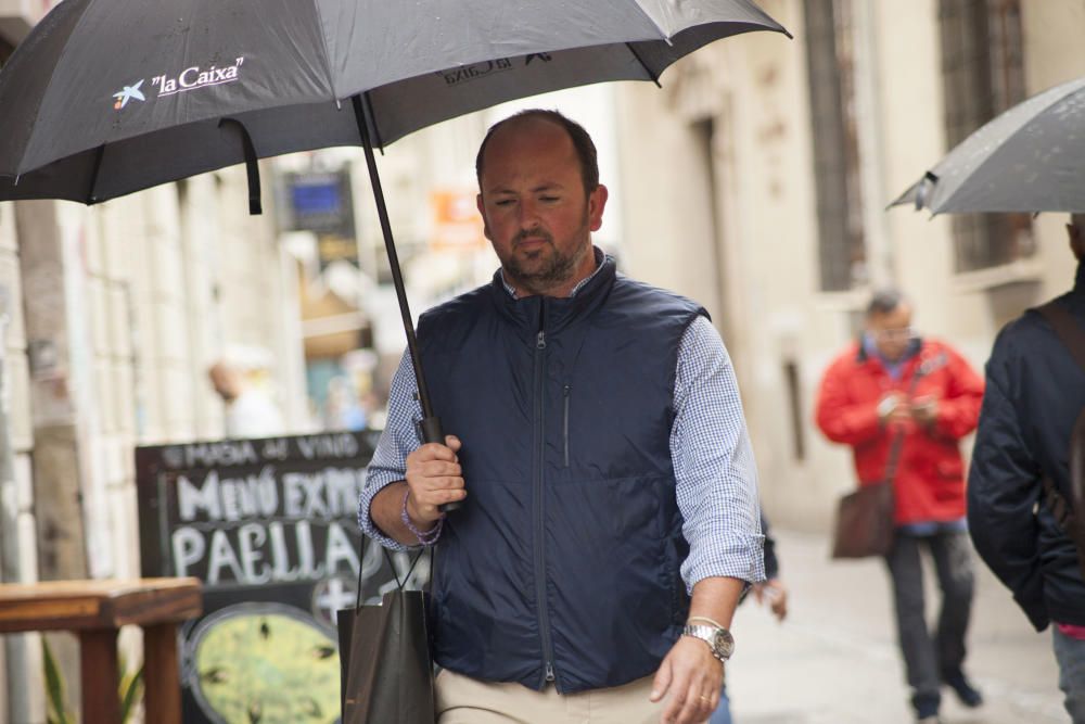 Alerta amarilla en Valencia por fuertes luvias