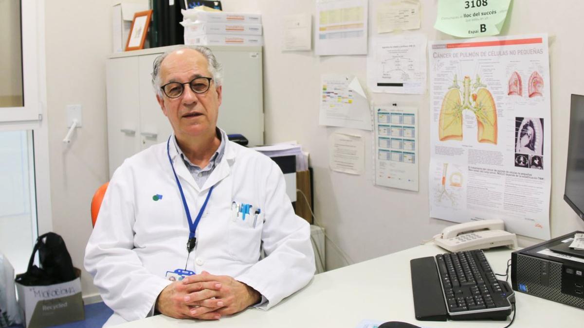 El director del Servicio de Oncología Médica del Parc Taulí de Sabadell, Dr. Eugeni Saigí.